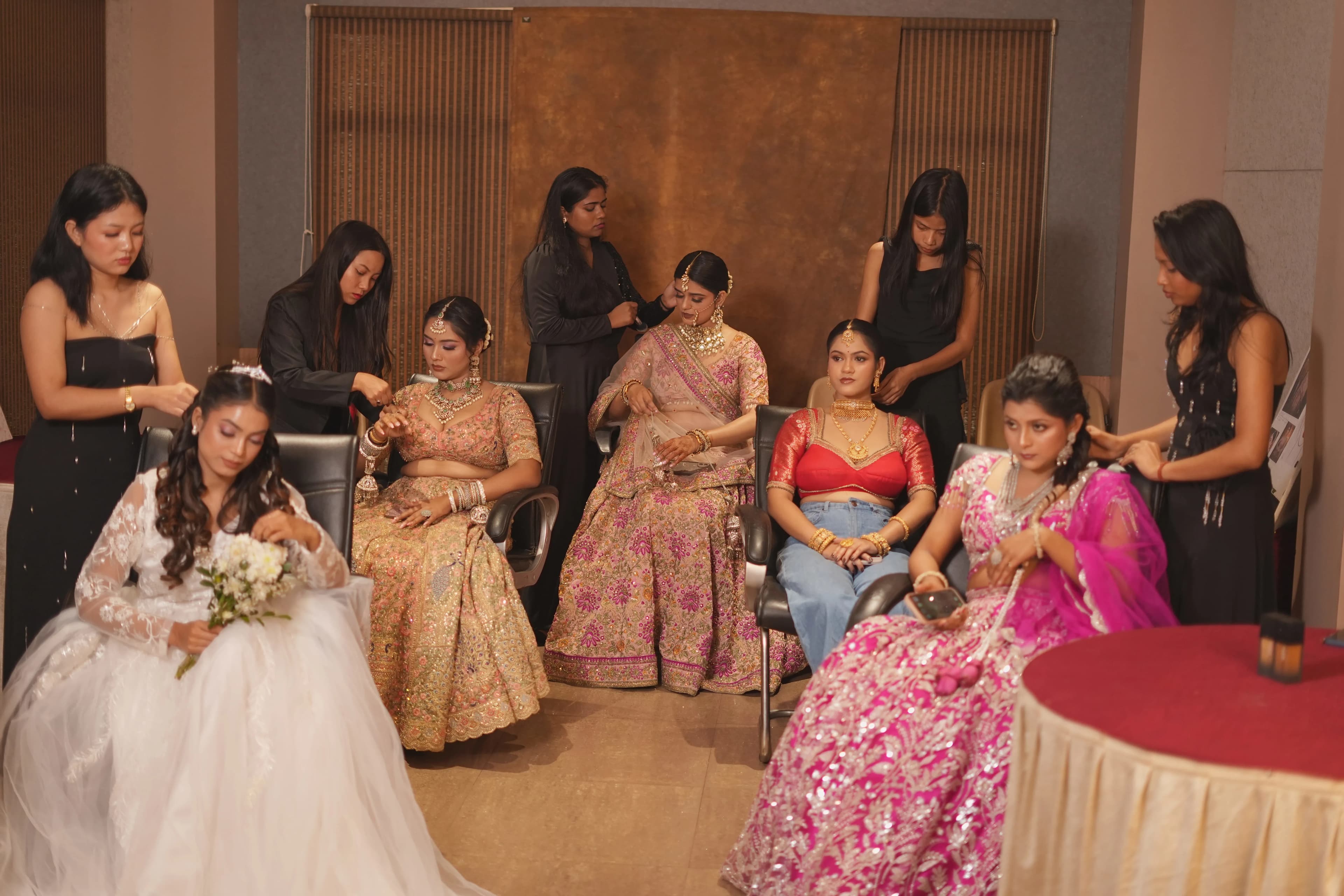 Peehu Deka makeup portfolio showcase featuring editorial and bridal artistry in Guwahati